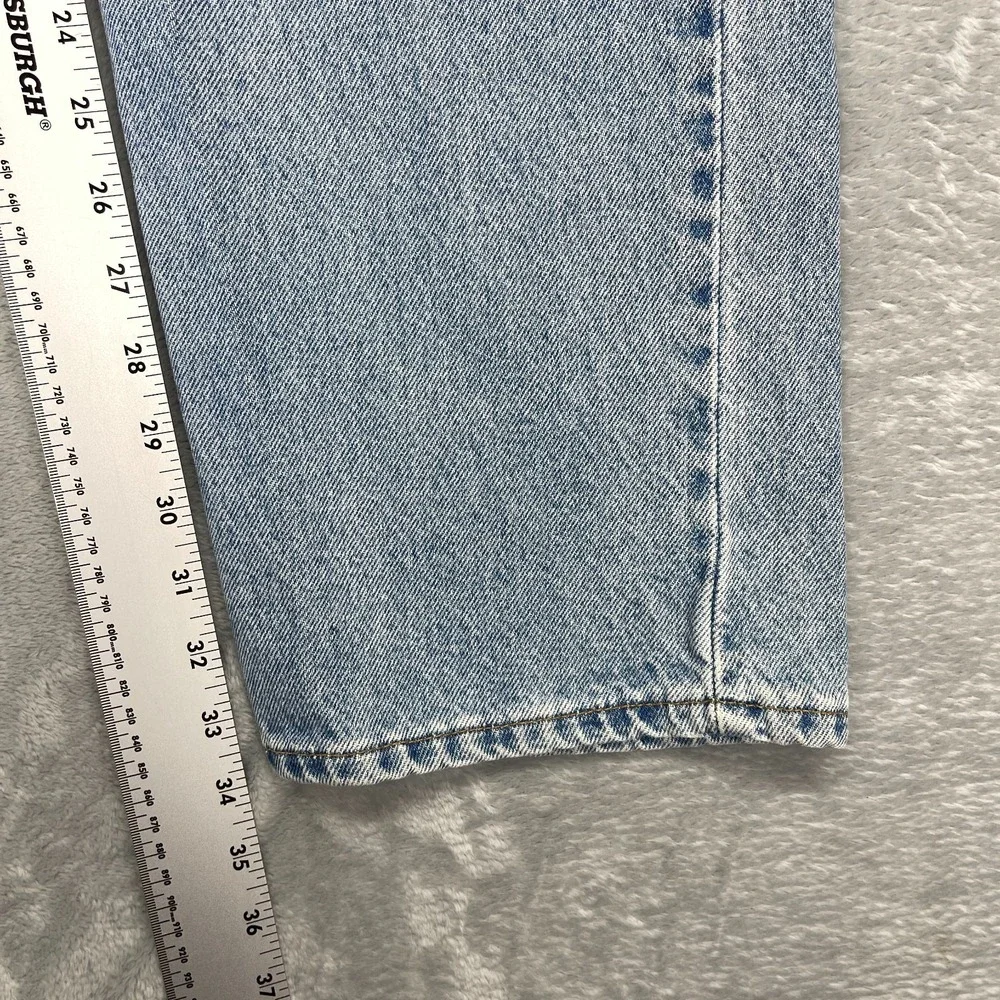 Vtg Levi's Jeans Mens 36x34 (34x34) Blue Denim 505 Orange Tab Straight Leg USA